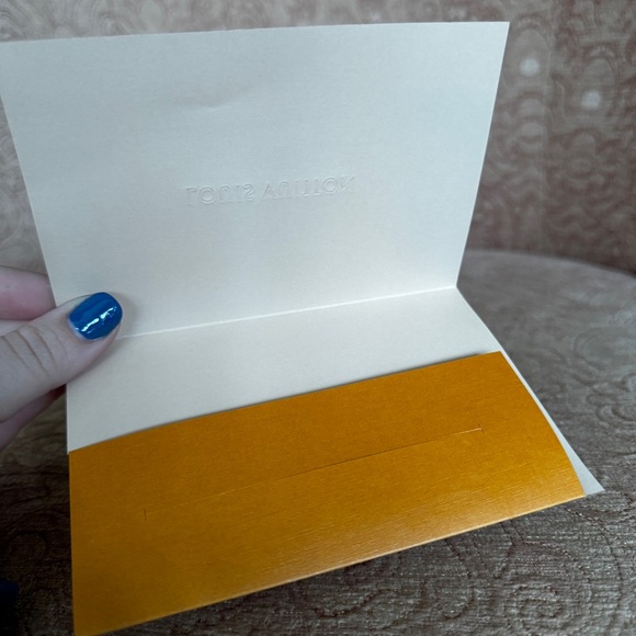 Louis Vuitton Gift Box and Receipt Holder Set with Ribbons - Picture 7 of 14